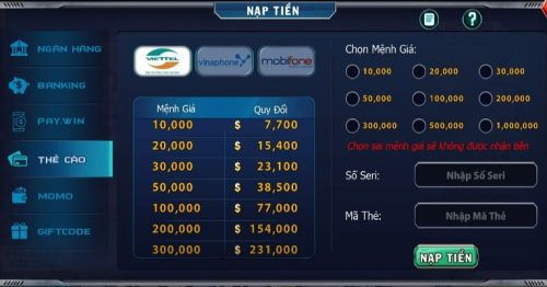 Game B52 – Hướng Dẫn Cách Nạp Tiền Và Rút Tiền Nhanh Chóng, An Toàn