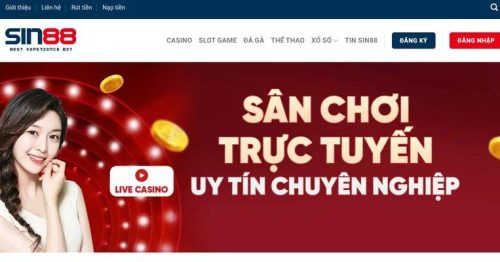 SIN88 Địa Điểm Chơi Game Cá Cược Trực Tuyến Hấp Dẫn Nhất 2023