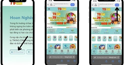 Cách tải app 79King siêu đơn giản ai cũng làm được