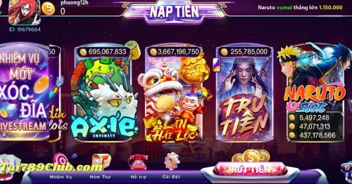 Rinh Quà Khủng Qua Game Slot Lân Hái Lộc Tại 789 Club