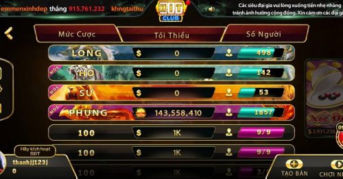 Game bài đổi thưởng giải trí hàng đầu Hit Club – Thiên đường giải trí