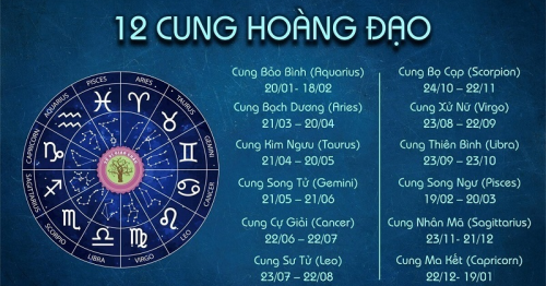 Tổng hợp những con số may mắn 12 cung hoàng đạo đầy đủ nhất